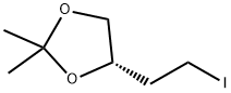 (S)-4-(2-IODO-ETHYL)-2,2-DIMETHYL-[1,3]DIOXOLANE 结构式