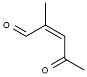2-Pentenal, 2-methyl-4-oxo-, (Z)- (9CI) 结构式