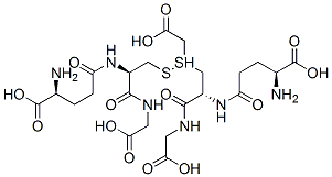 S-カルボキシメチルグルタチオン 化学構造式