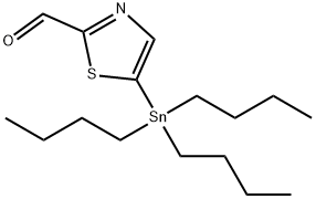 5-(Tributylstannyl)thiazole-2-carbaldehyde Struktur