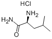 L-ロイシンアミド塩酸塩 化学構造式