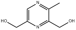 2,6-Pyrazinedimethanol,  3-methyl-,104670-22-6,结构式