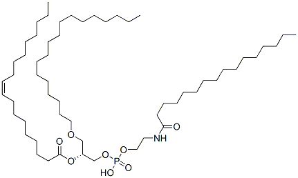 104672-13-1 1-O-octadecyl-2-oleoyl-sn-glycero-3-phospho-(N-palmitoyl)ethanolamine