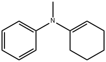 N-(1-Cyclohexenyl)-N-methylaniline 结构式