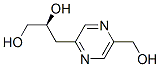 1,2-Propanediol,3-[5-(hydroxymethyl)pyrazinyl]-,(S)-(9CI) Struktur