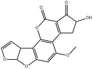 AFLATOXINM4,104700-21-2,结构式