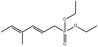 [(2E,4E)-4-Methyl-2,4-hexadienyl]phosphonic Acid Diethyl Ester