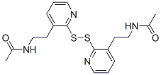 2-(acetamido)ethyl-2'-pyridyl disulfide 化学構造式