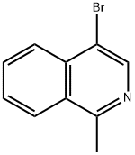 4-BROMO-1-METHYL-ISOQUINOLINE 化学構造式