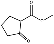 Methyl 2-cyclopentanonecarboxylate Struktur