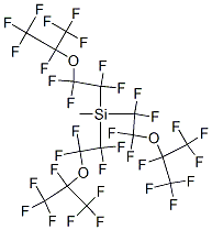 Tris(perfluoro(2-isopropoxyethyl))-methylsilane,104745-21-3,结构式