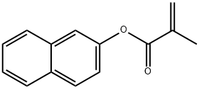 2-萘基 异丁烯酸酯,10475-46-4,结构式