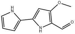 4-methoxy-2,2'-bipyrrole-5-carboxaldehyde Structure