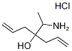 4-(1-AMINO-ETHYL)-HEPTA-1,6-DIEN-4-OLHYDROCHLORIDE Struktur