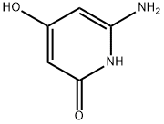 2(1H)-Pyridinone,6-amino-4-hydroxy-(9CI) Structure