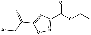 乙基5-(2-溴乙炔)异唑-3-羧酸酯,104776-74-1,结构式