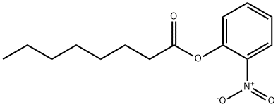 O-NITROPHENYL CAPRYLATE Structure