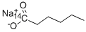 HEXANOIC ACID, SODIUM SALT, N-, [1-14C] Structure