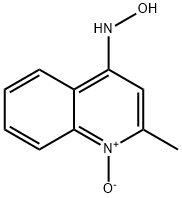 2-METHYL-4-HYDROXYLAMINOQUINOLINE1-OXIDE,10482-16-3,结构式
