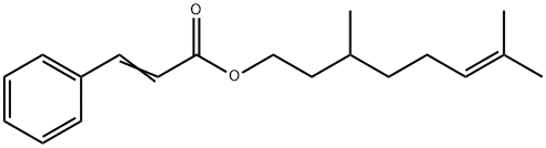 肉桂酸 3,7-二甲基-6-辛烯酯, 10482-79-8, 结构式