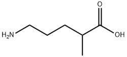δ-Amino-α-methylvaleric acid Struktur