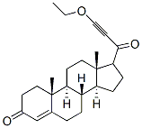 17-(1-oxo-3-ethoxy-2-propynyl)androst-4-en-3-one,104849-33-4,结构式