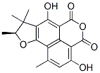 (S)-8,9-Dihydro-3,7-dihydroxy-1,8,8,9-tetramethyl-4H,6H-furo[3',2':3,4]naphtho[1,8-cd]pyran-4,6-dione Structure