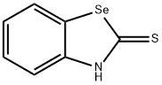 2-巯基苯并硒唑 结构式