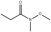 N-メトキシ-N-メチルプロピオンアミド 化学構造式