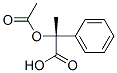 [R,(-)]-α-(Acetyloxy)hydratropic acid Structure