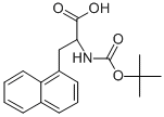 BOC-DL-1-NAPHTHYLALANINE Structure
