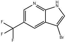 1048914-10-8 3-ブロモ-5-(トリフルオロメチル)-1H-ピロロ[2,3-B]ピリジン