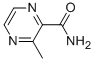 3-甲基吡嗪-2-甲酰胺, 104893-52-9, 结构式