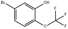 5-BroMo-2-(trifluoroMethoxy)phenol Struktur