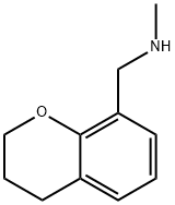 N-Methyl-(chroman-8-ylmethyl)amine 化学構造式