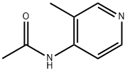 N-(3-甲基吡啶-4-基)乙酰胺, 104915-66-4, 结构式