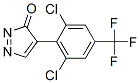 2,6-Dichloro-4-trifluoromethylphenyl-pyrazolone,104924-84-7,结构式