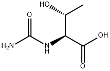 Threonine, N-(aminocarbonyl)- (9CI),104928-21-4,结构式