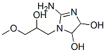 104939-15-3 2-amino-4,5-dihydro-4,5-dihydroxy-1-(2'-hydroxy-3'-methoxy-1'-propyl)imidazole