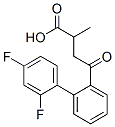 4-(2',4'-Difluorobiphenylyl)-2-methyl-4-oxobutanoic acid 结构式