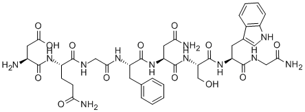 白细胞激肽 III,104958-71-6,结构式