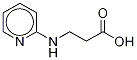 3-(2-吡啶胺)丙酸, 104961-64-0, 结构式