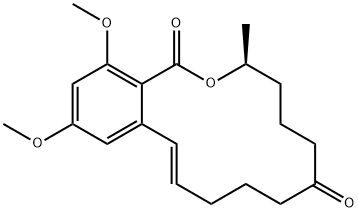 2,4-O-Dimethylzearalenone,10497-40-2,结构式