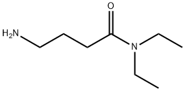 4-氨基-N,N-二乙基丁酰胺,104970-81-2,结构式