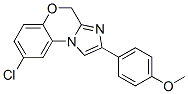 4-(8-Chloro-4H-imidazo[2,1-c][1,4]benzoxazin-2-yl)phenyl methyl ether|