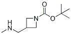 1-BOC-3-(甲基氨甲基)氮杂环丁烷,1049730-81-5,结构式