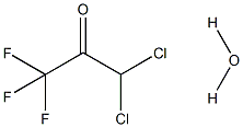 3,3-Dichloro-1,1,1-trifluoroacetone hydrate Structure