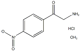 4-Nitrophenacylaminehydrochloridehydrate, 1049754-99-5, 结构式