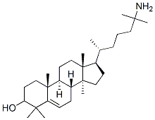 25-aminolanosterol 化学構造式