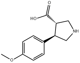 (3S,4R)-4-(4-METHOXYPHENYL)PYRROLIDINE-3-CARBOXYLIC ACID